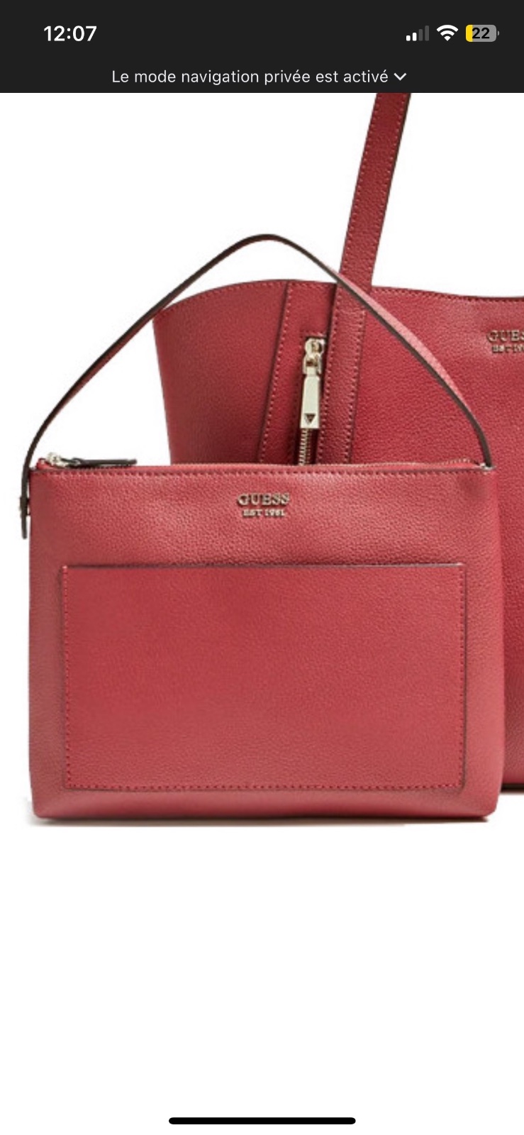 Pochette GUESS