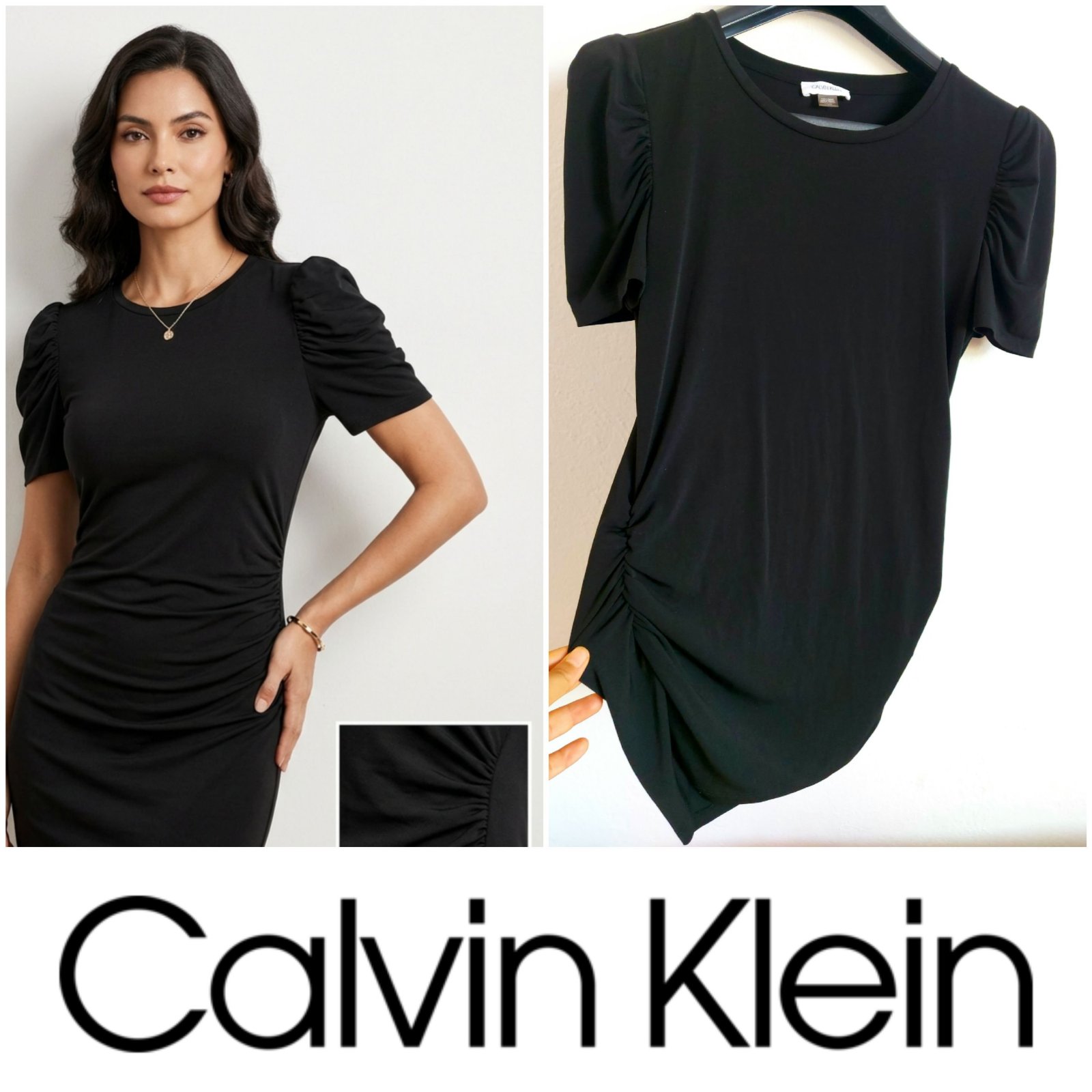 ROBE noire moulante 