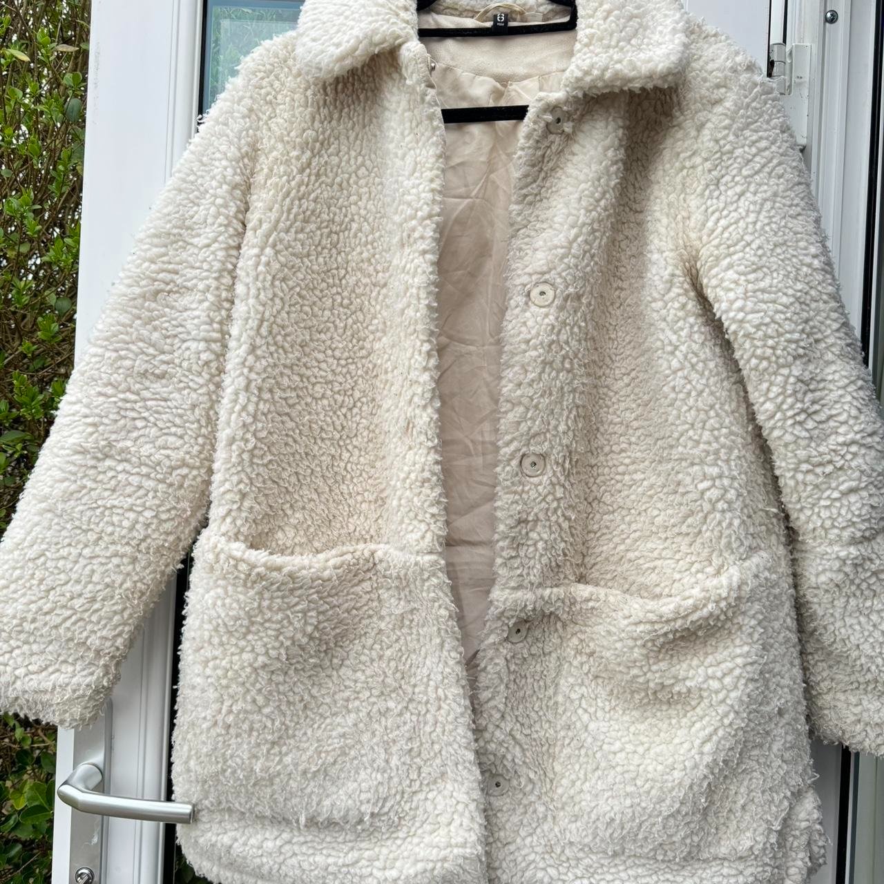  manteau en fausse peau de mouton type "teddy"
