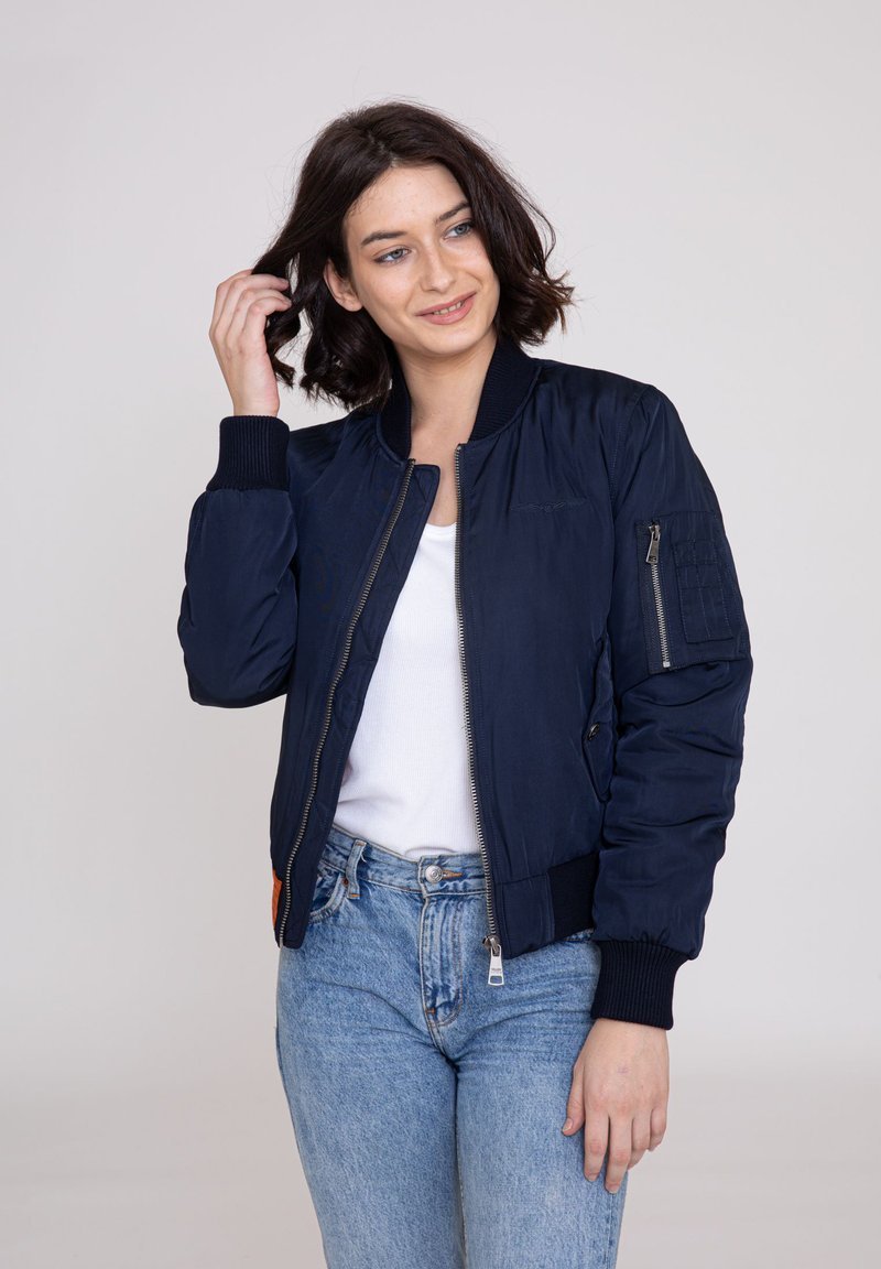Blouson bomber court 