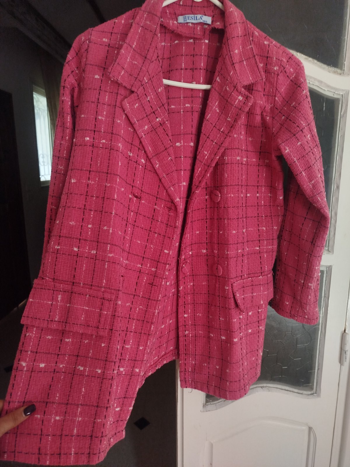 Blazer carreaux de la marque ESILA