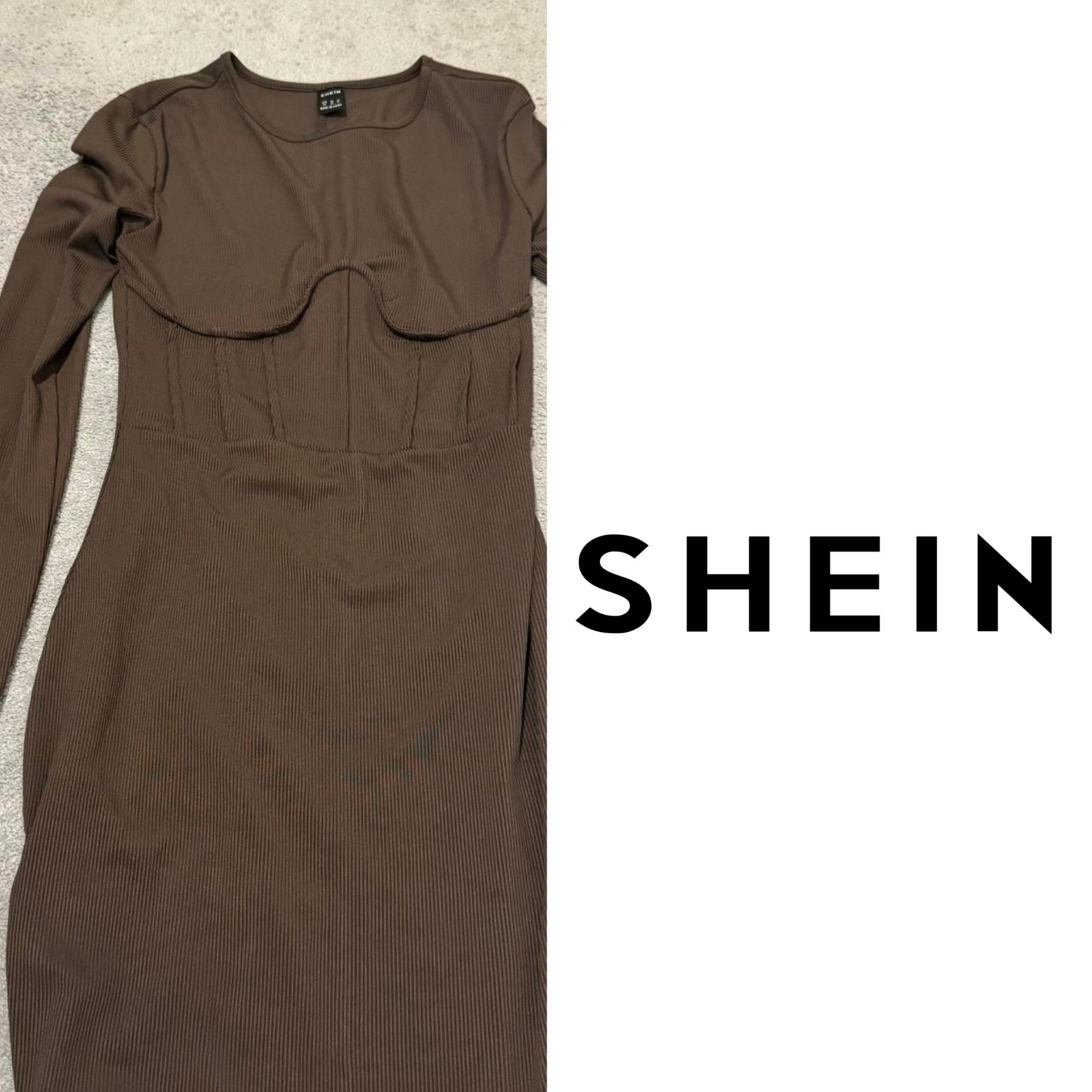 Robe ajusté shein 