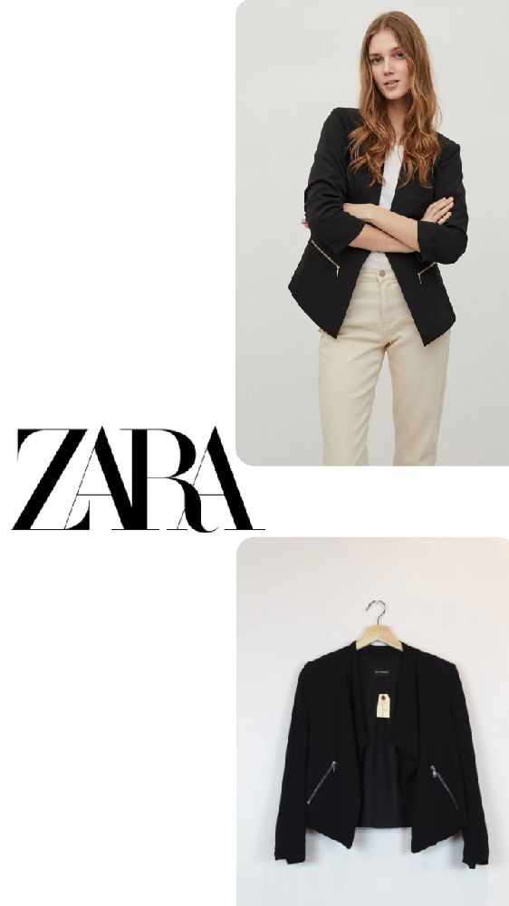Blazer chic zara woman