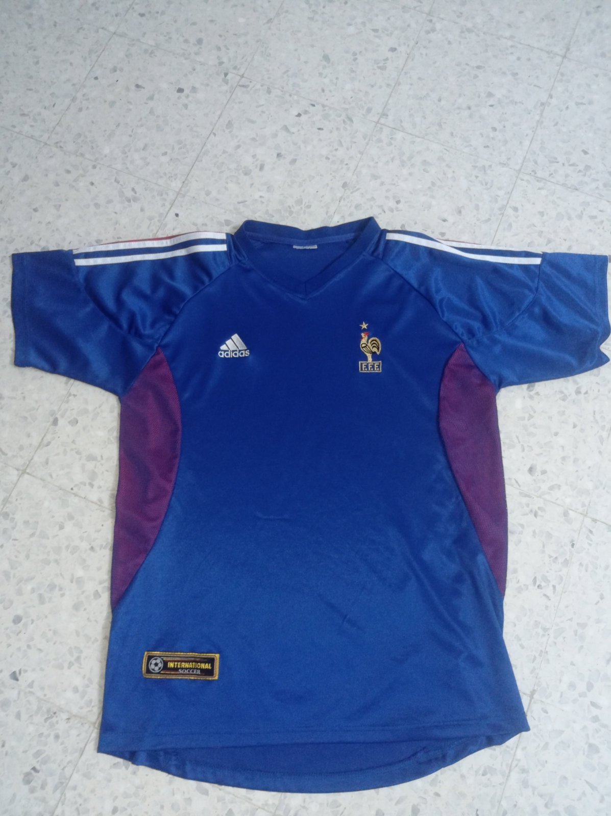 Maillot france  World cup 2002  L/XL 30d التوصيل كامل تراب الجمهورية 🚚  8d
