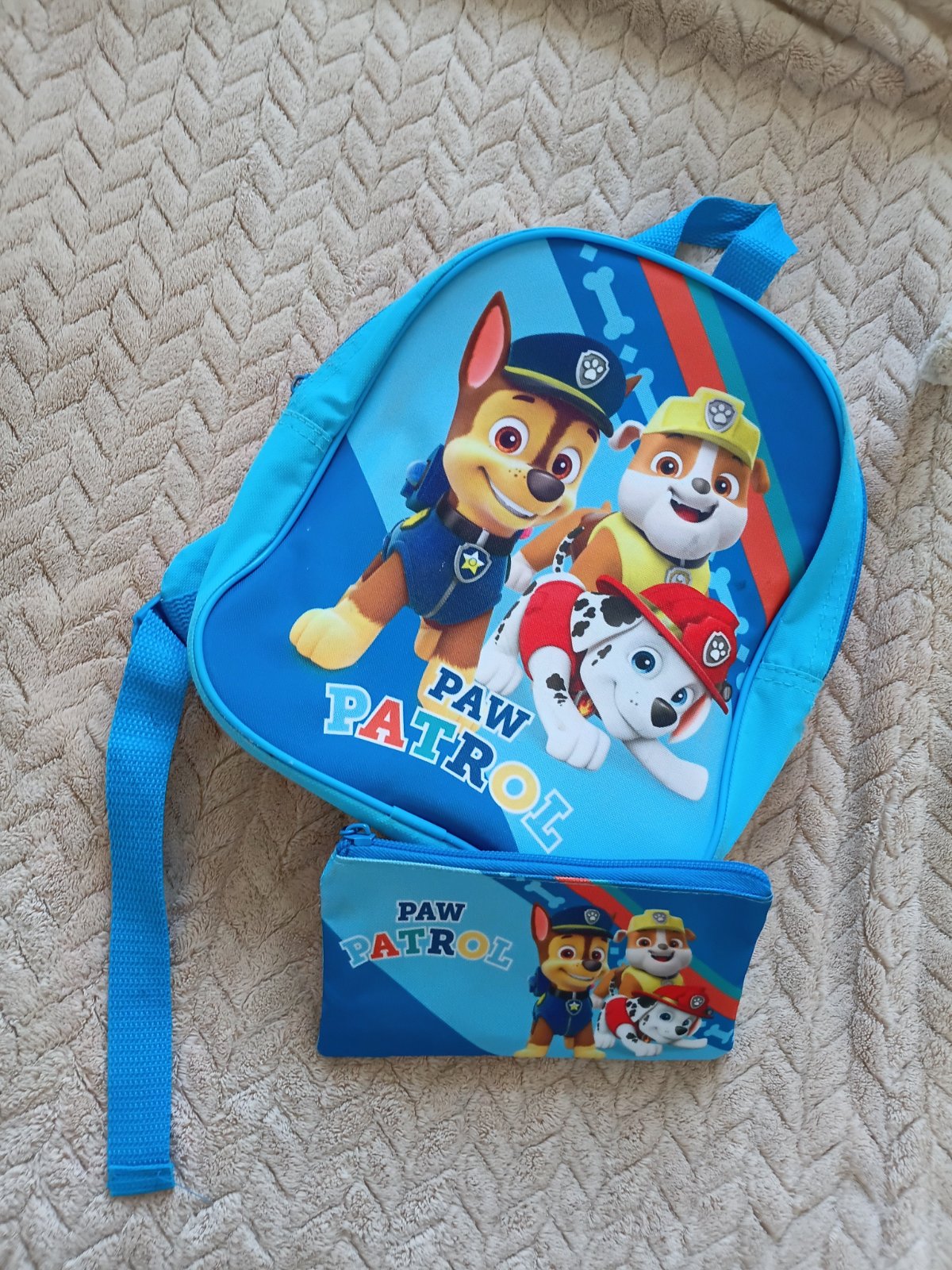 Sac enfant + trousse 