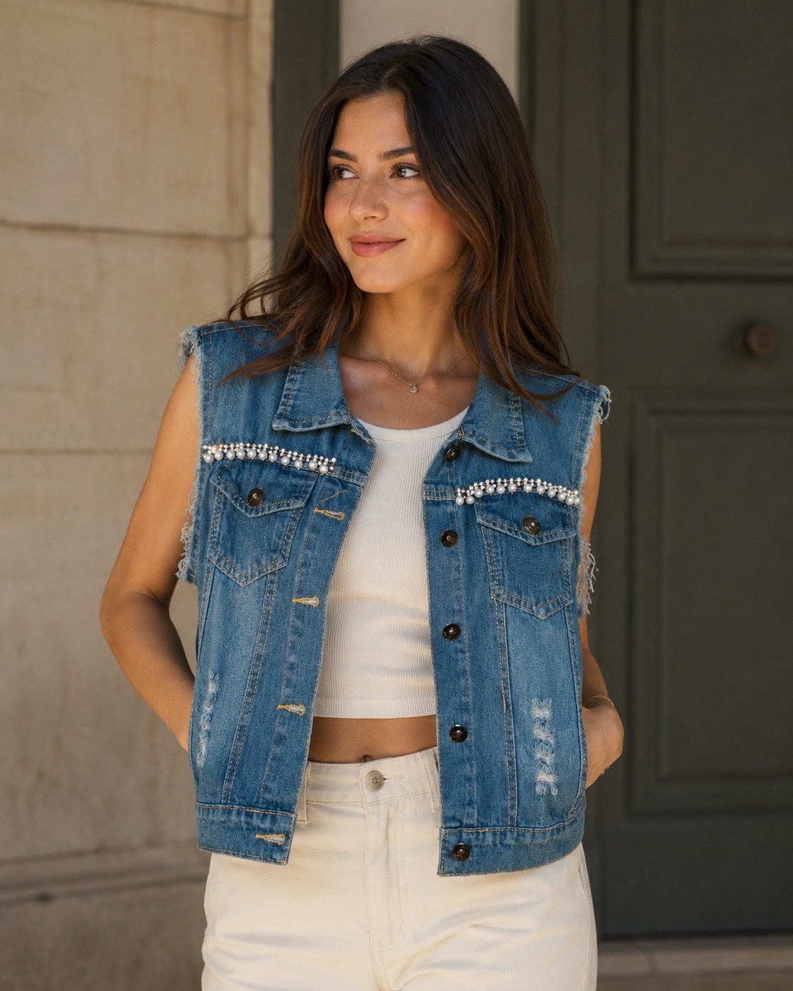 ✨ Gilet Jean Perlé ✨
