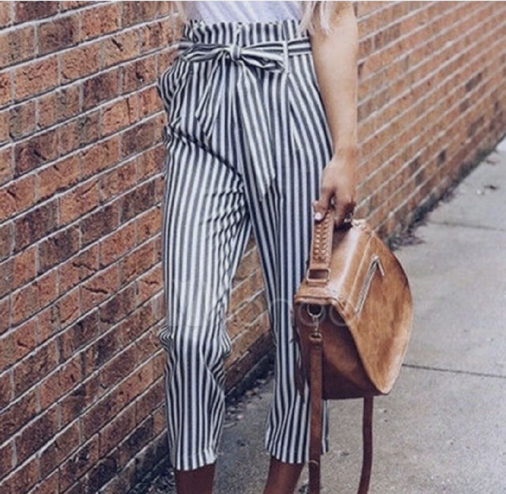 Pantalon rayé 