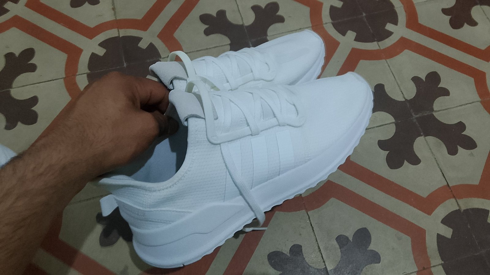 Adidas blanc 