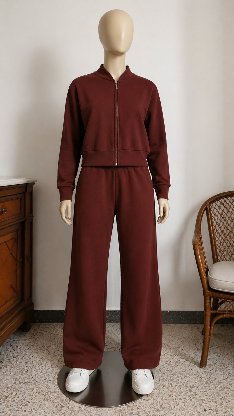 Ensemble marron femme