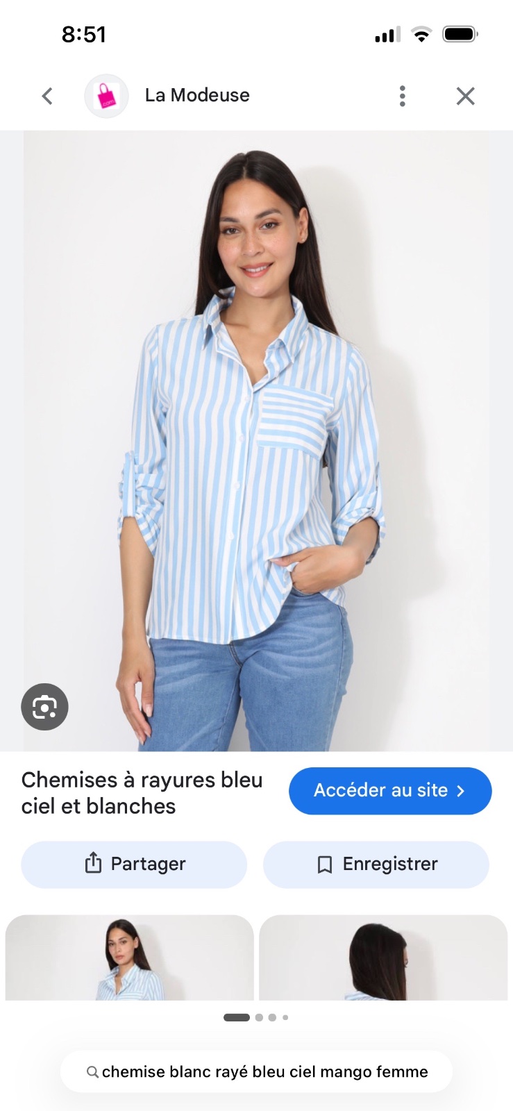 Chemise Mango