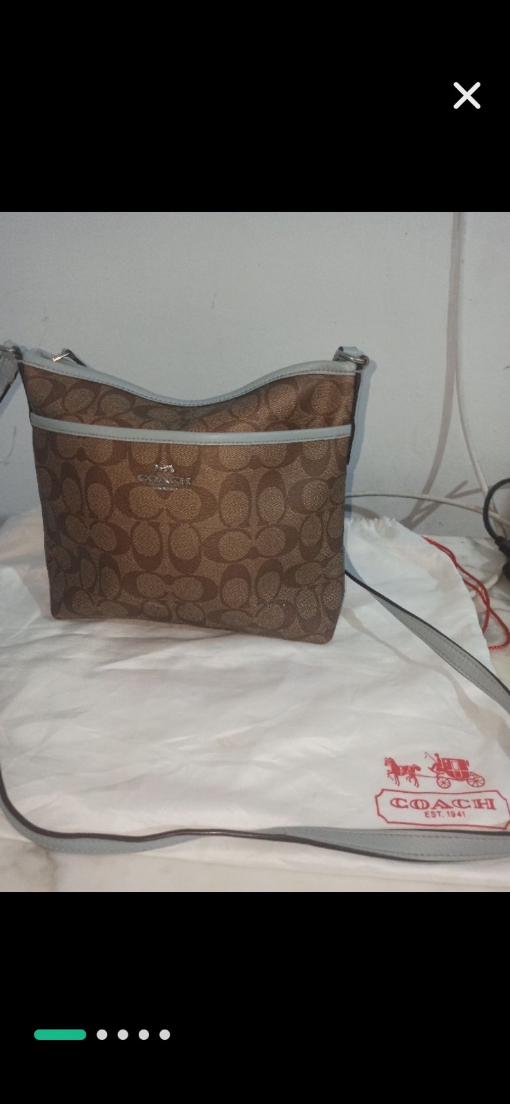 Deux sac longchamp et coach