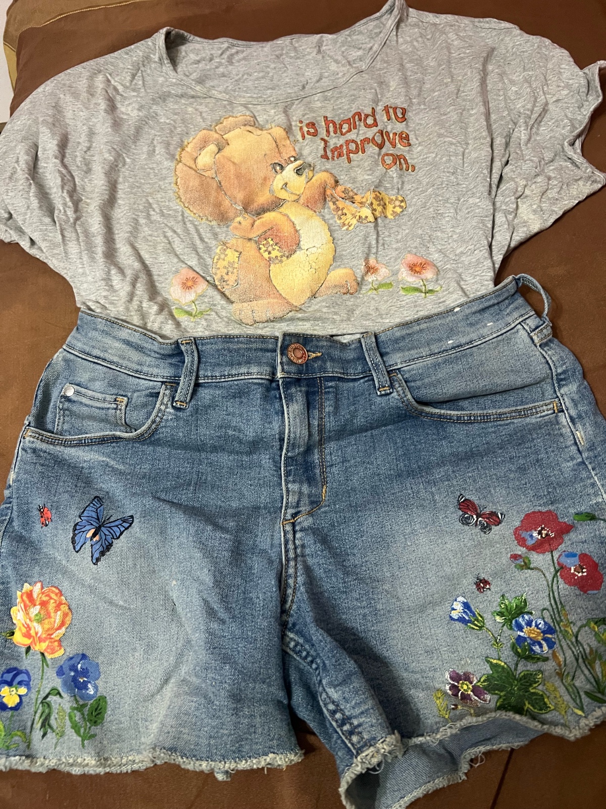 Pul top et short H&M ensemble