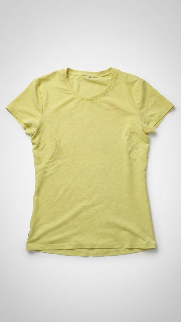  t shirt jaune fluo