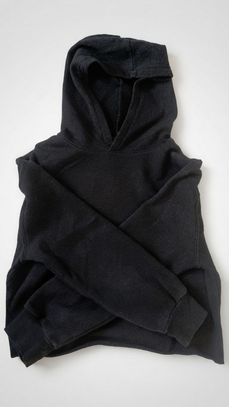 Sweat a capuche noir