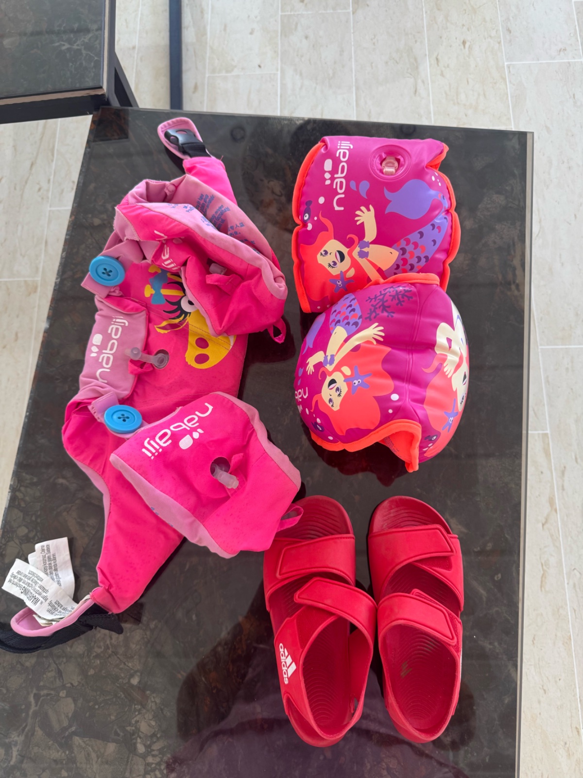 Lot enfant de plage