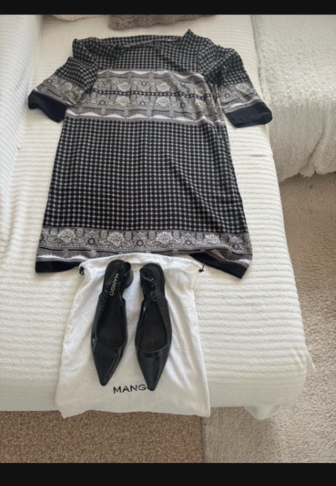 Robe et chaussure mango 