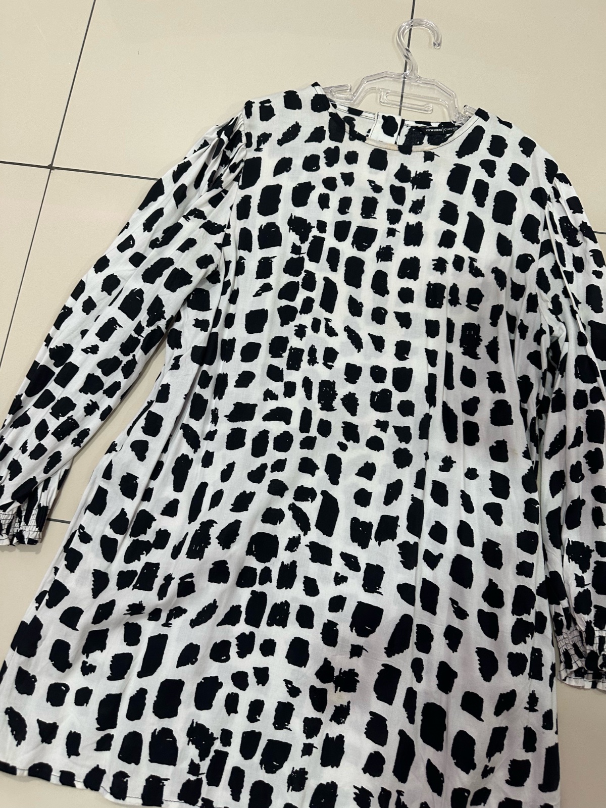 Chemise noir et blan