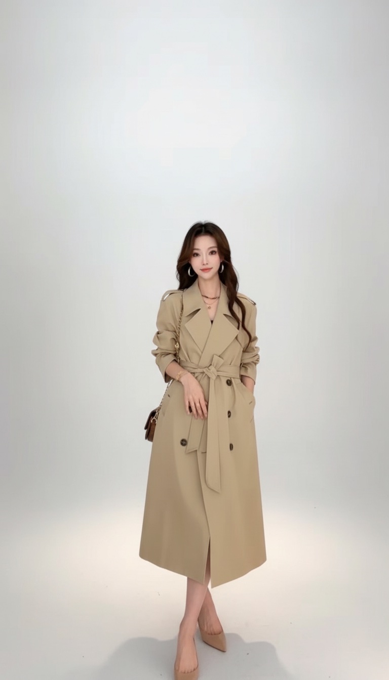 Manteau beige 