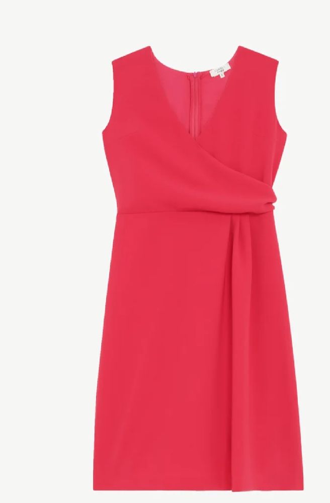 Robe caroll rose fushia taille 40