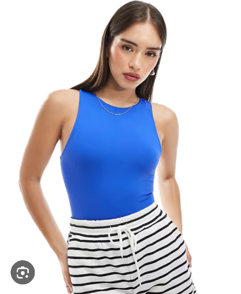 Body pimkie taille XL bleu roi