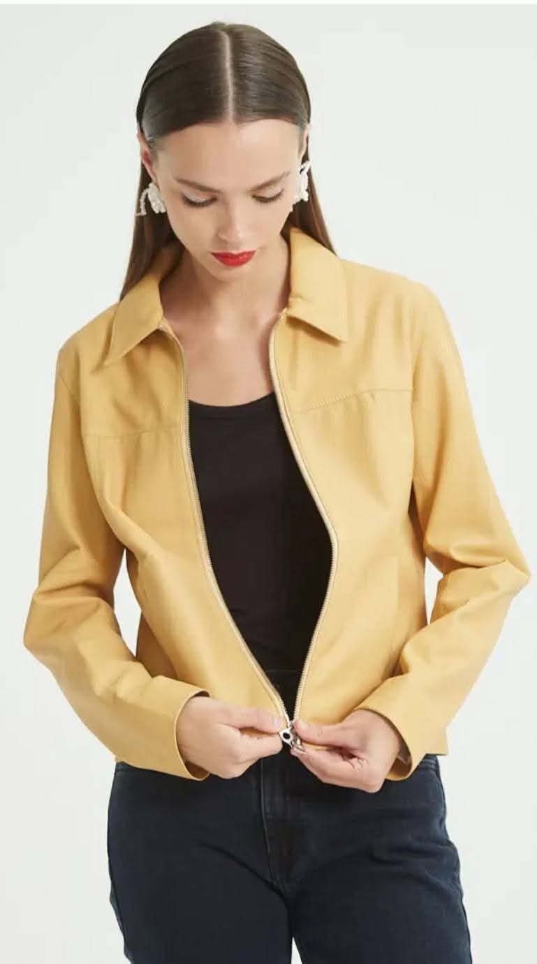 Veste de marque max & moi cuir