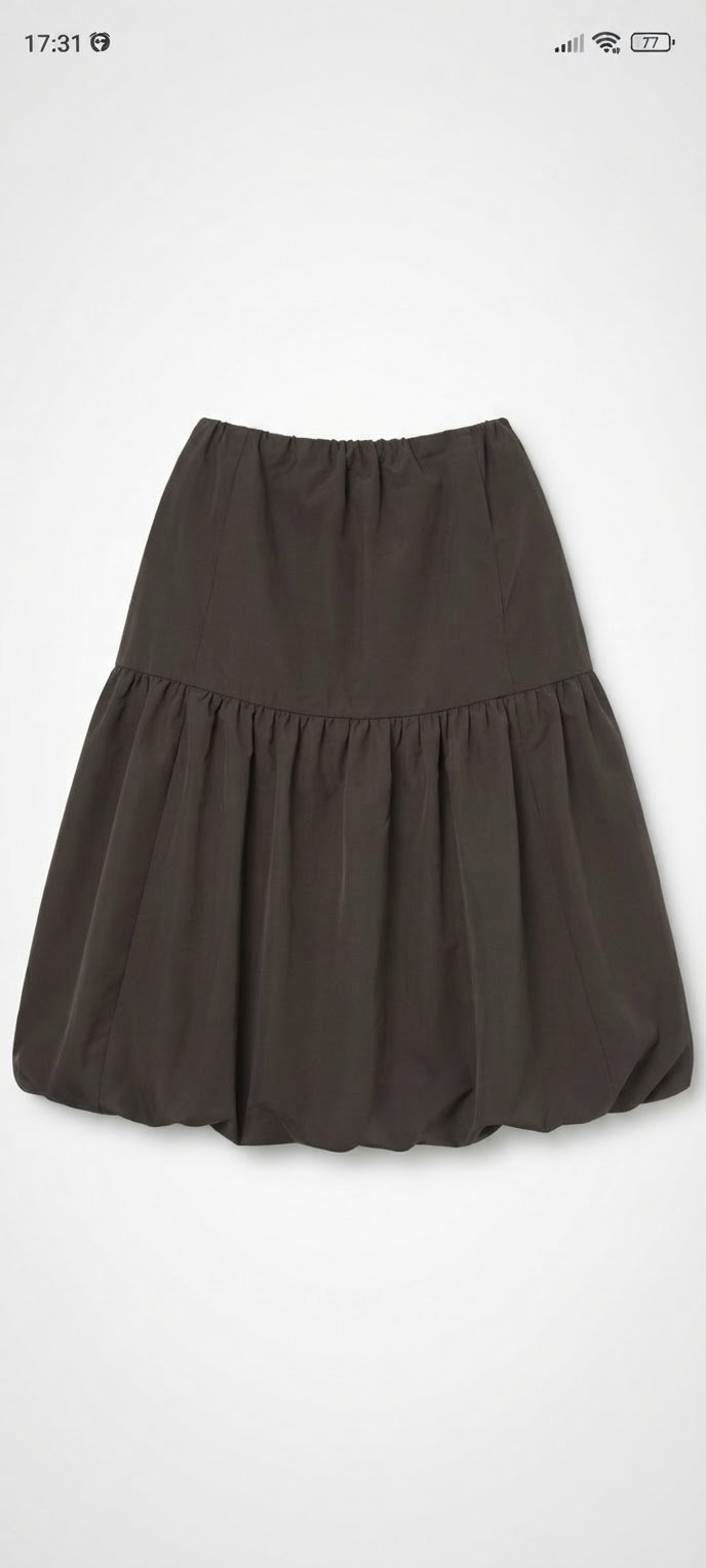 Jupe longue noire 