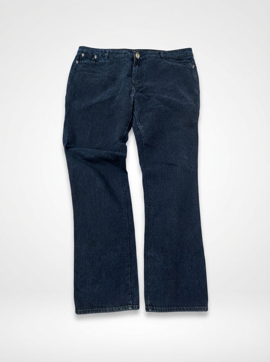 Pantalon jeans, bleu 