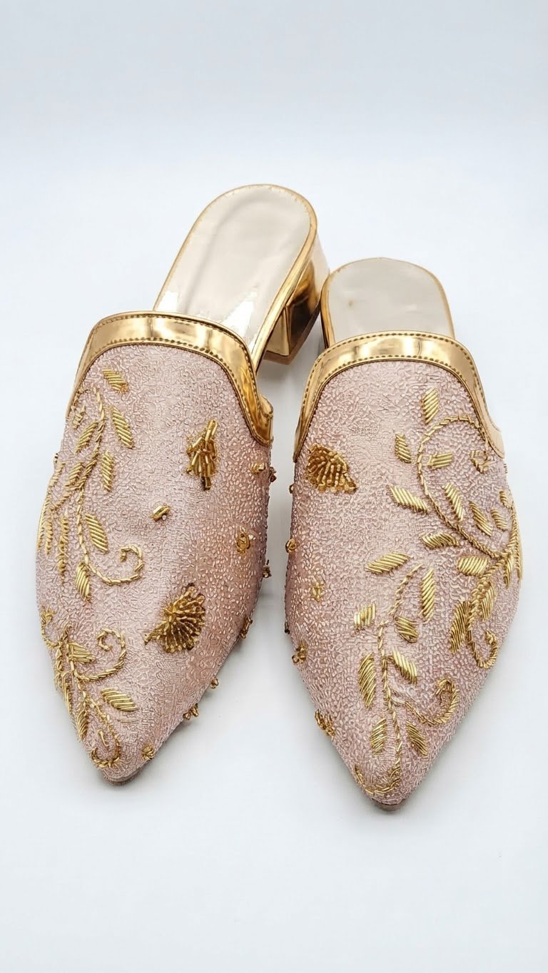 Balgha, Mules brodé à la main 