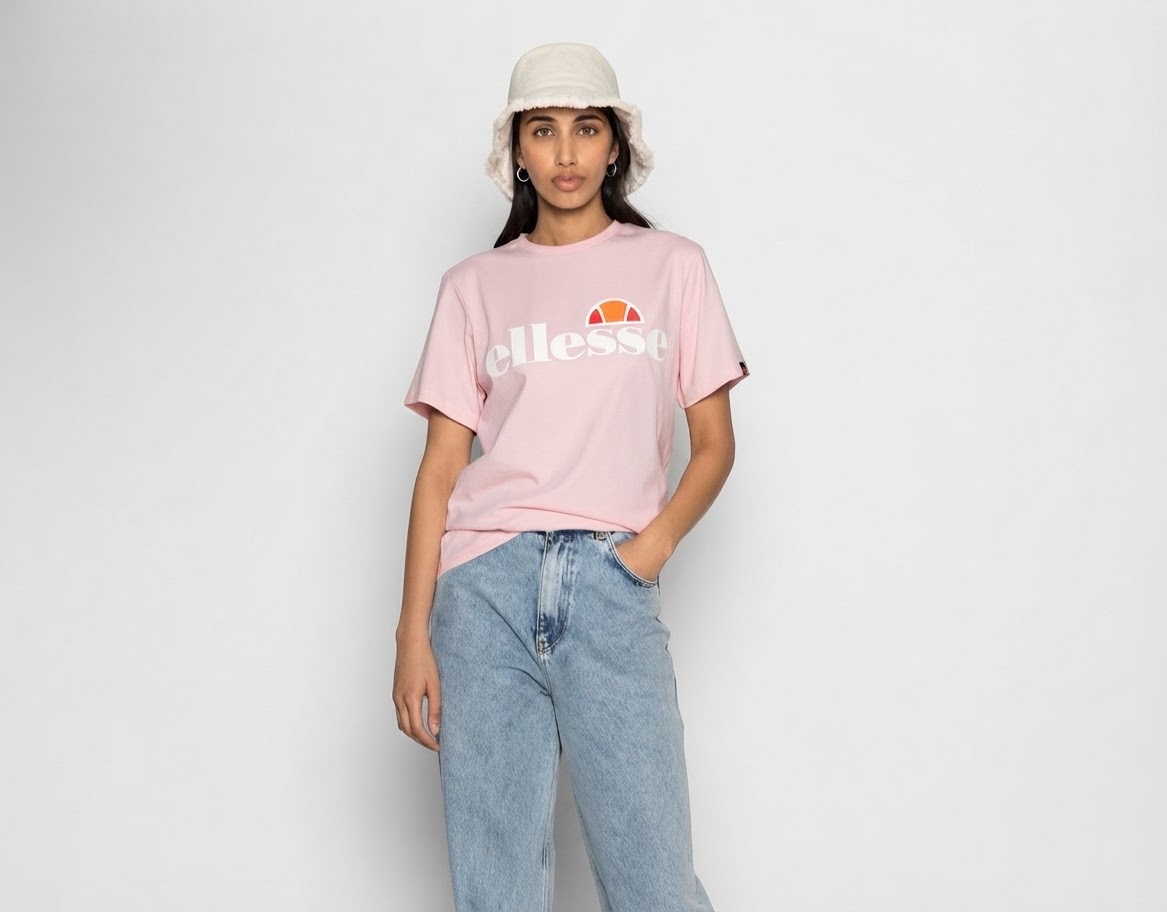 Pull rose ellesse