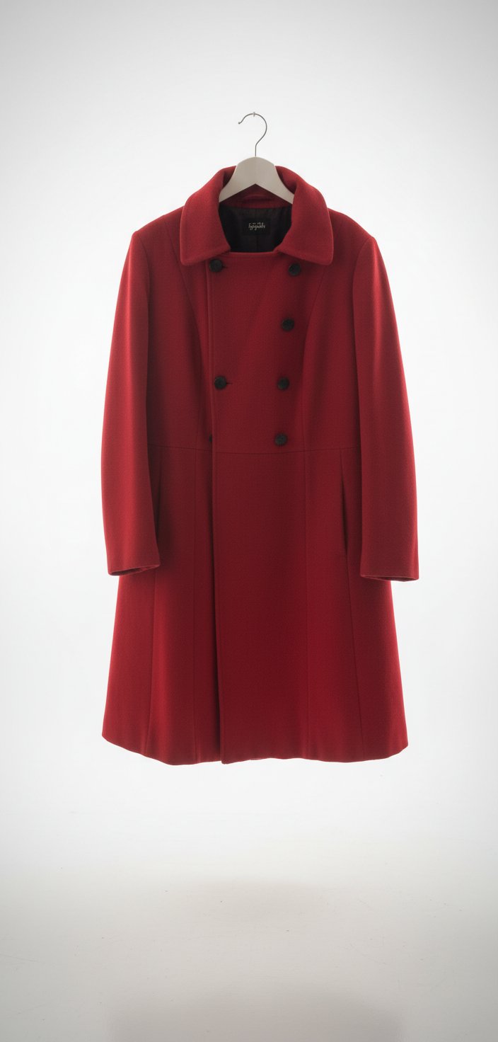 Manteau rouge M/L