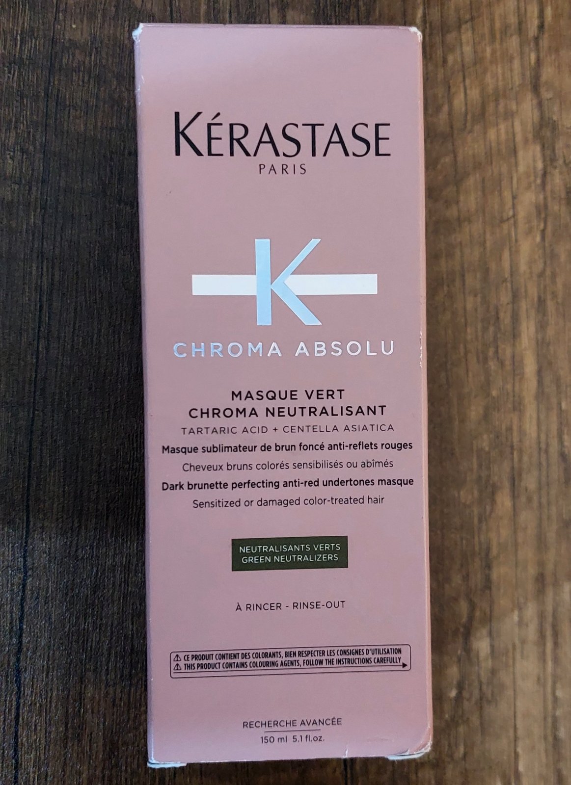 Masque Vert Chroma Neutralisant de Kérastase