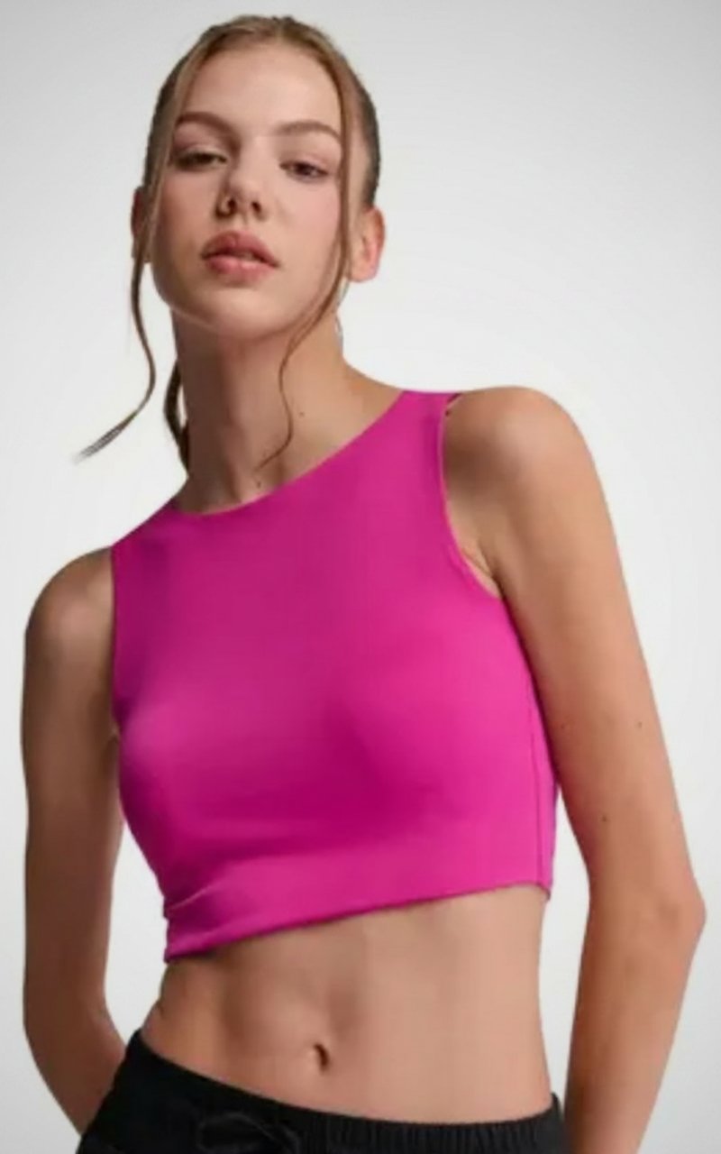 Débardeur rose zara