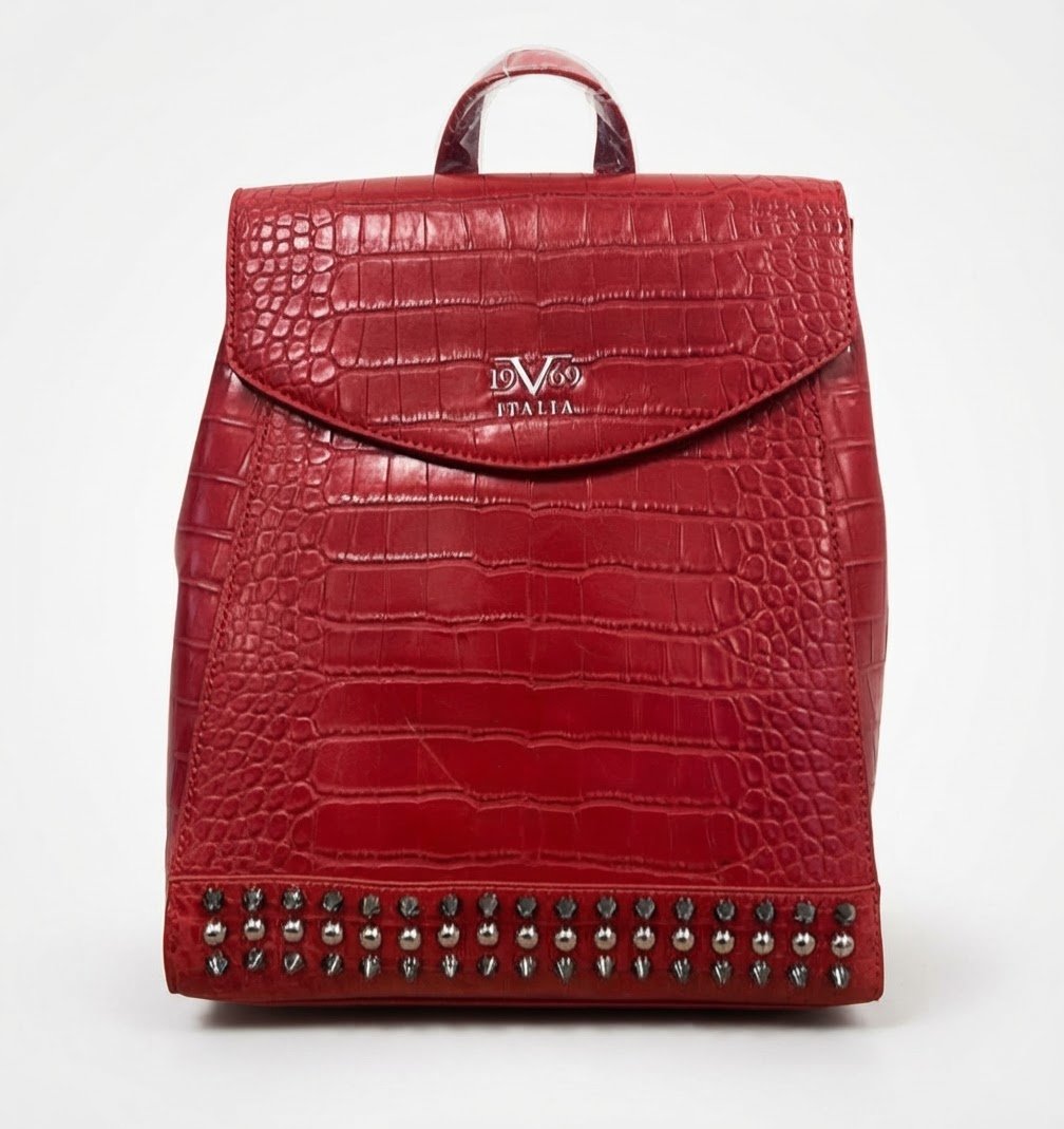Magnifique sac à dos de la marque italienne 19V69 Italia. Un accessoire à la fois rock et élégant qui apportera une touche de couleur éclatante à toutes vos tenues ! ❤️