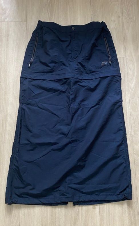 Jupe cargo longue 
