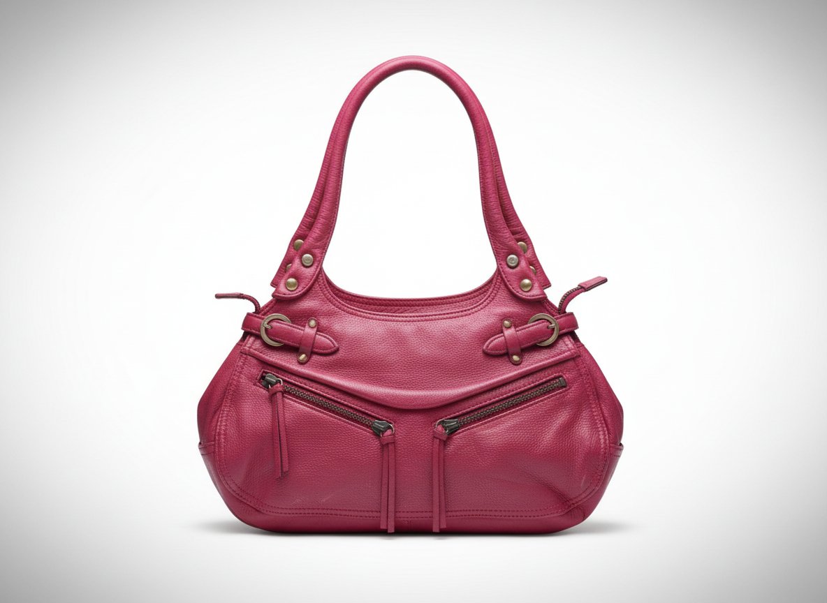 ✨ Sac Dorella cuir rouge – pièce distinguée élégante.
