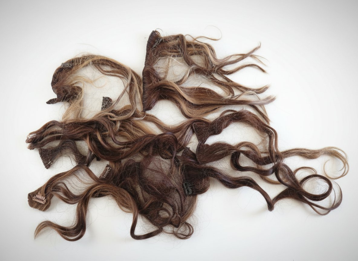 Cheveux 100 % naturels, vierges et bruts : épais, soyeux et sélectionnés à la main.