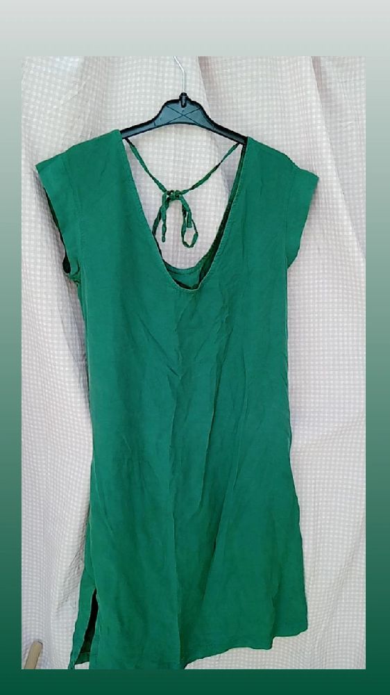 robe verte turquoise 