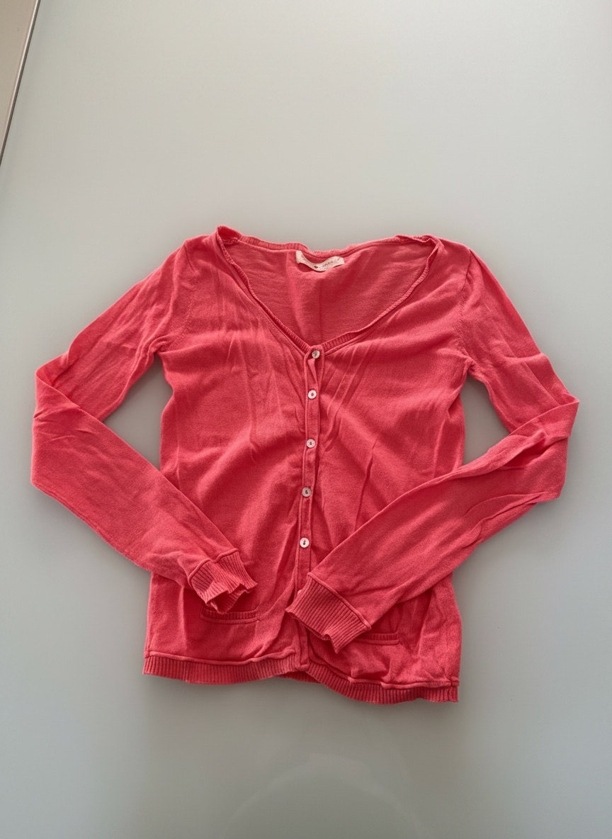 Gilet couleur corail