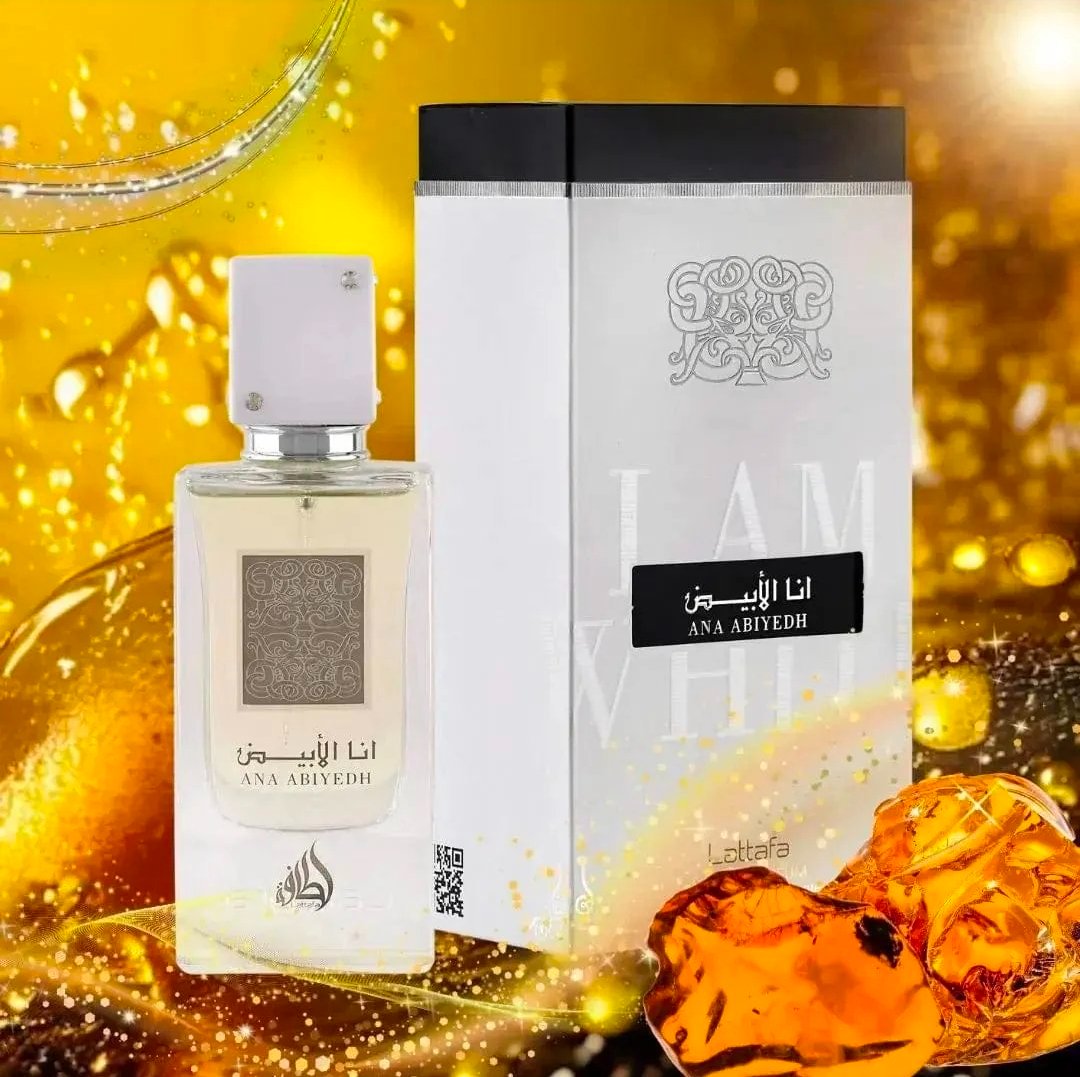 عطر أصلي 100% 🕊️ Ana Abiyedh By Lattafa-أنا الأبيض 🤍 