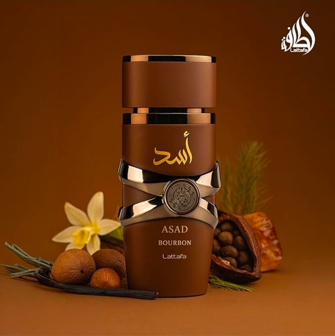 🤎 Lattafa Asad Bourbon 🤎 🔥 Dupe The Most Wanted Azzaro عطر رجالي أصلي 100% 😎