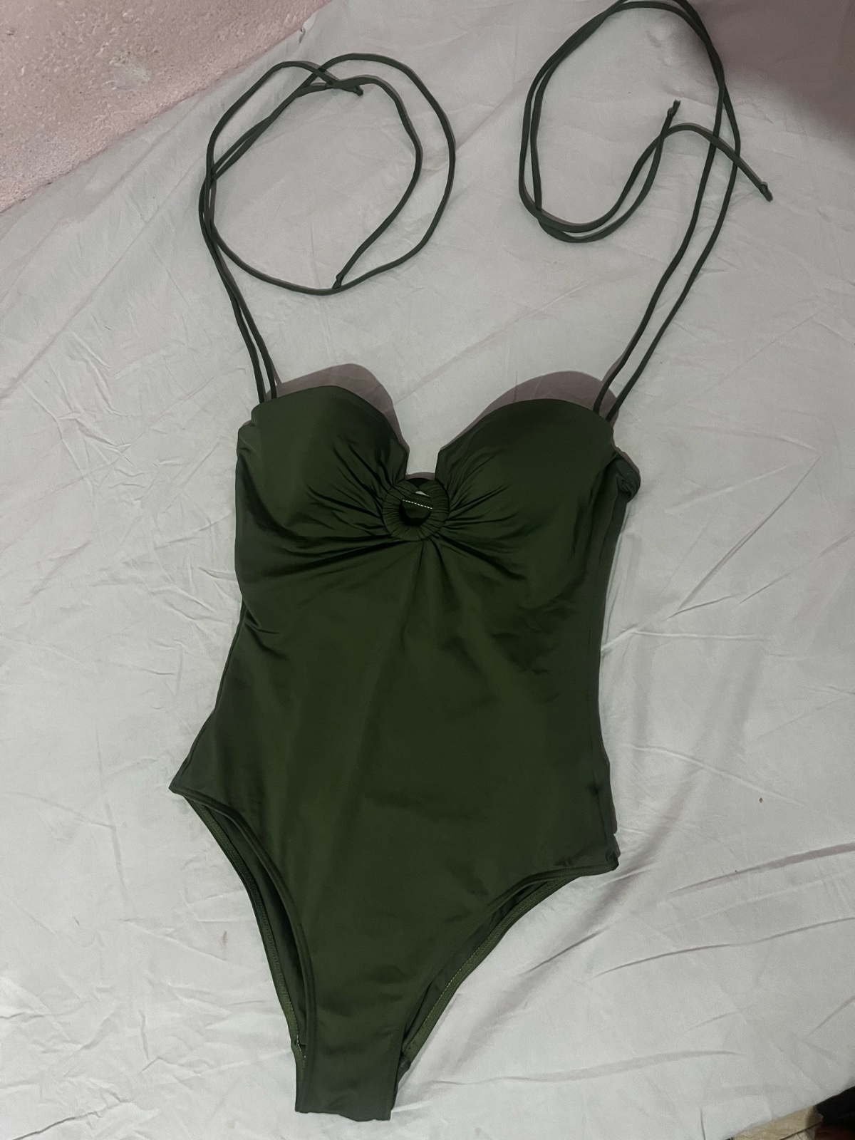 Maillot de la marque Bodique avec jupe ZARA 