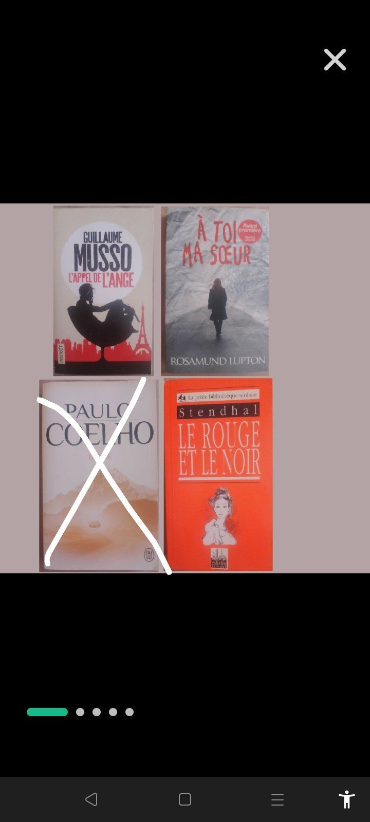 Lot de 3 livres