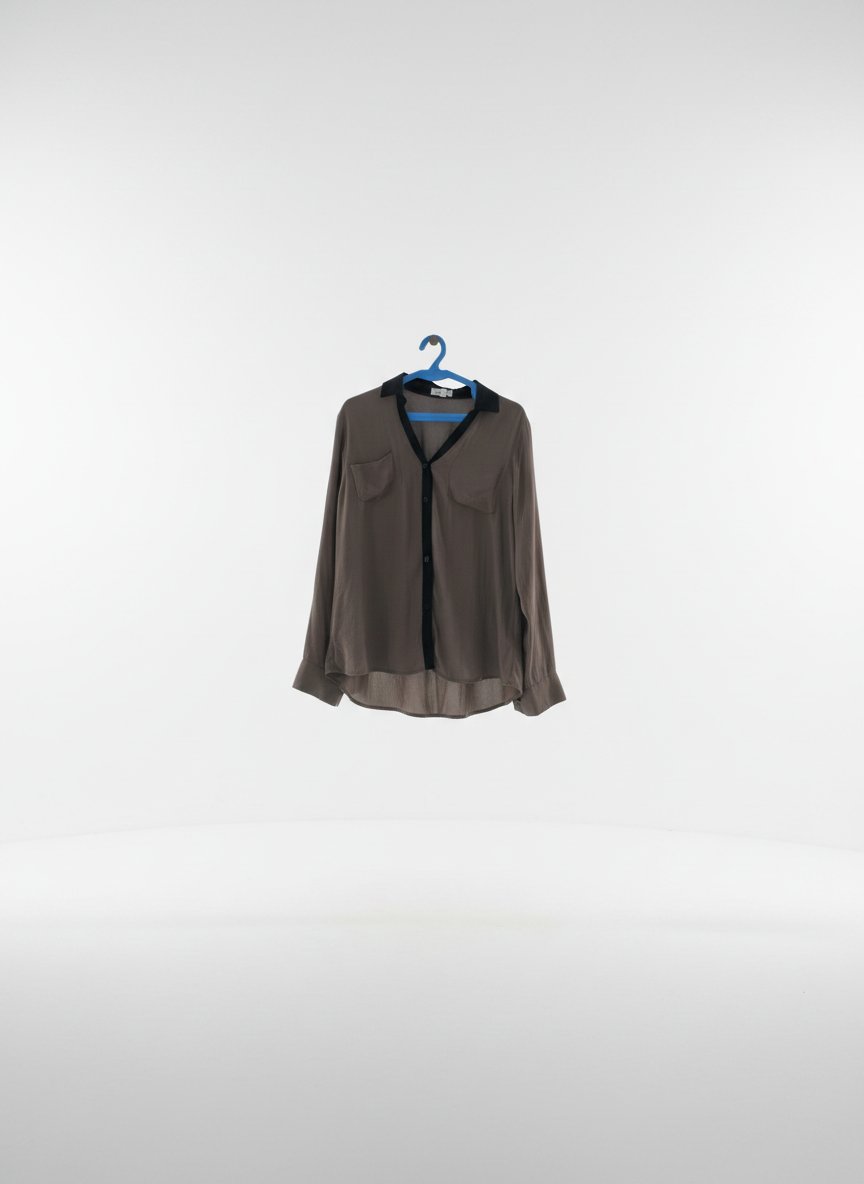 Chemise marron de taille M