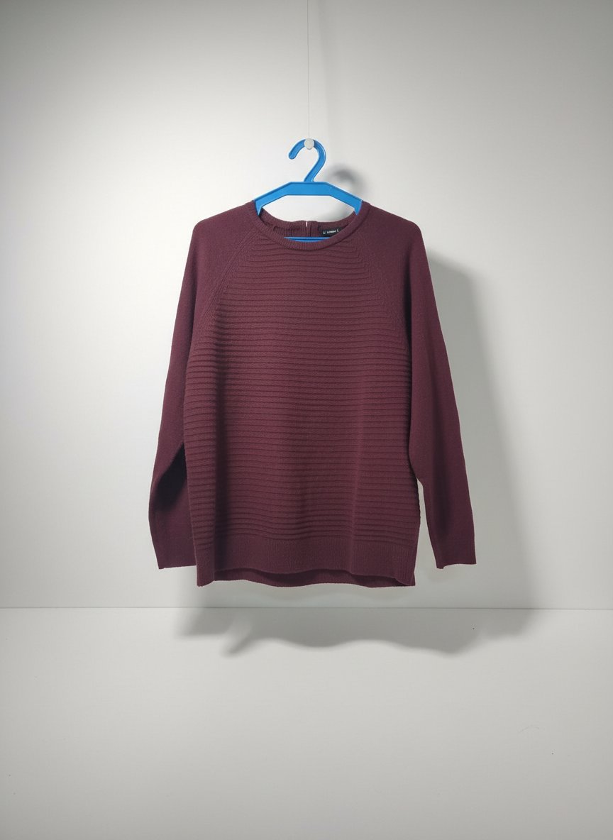 Pull  rouge bordeaux taille XL marque LC wailkiki