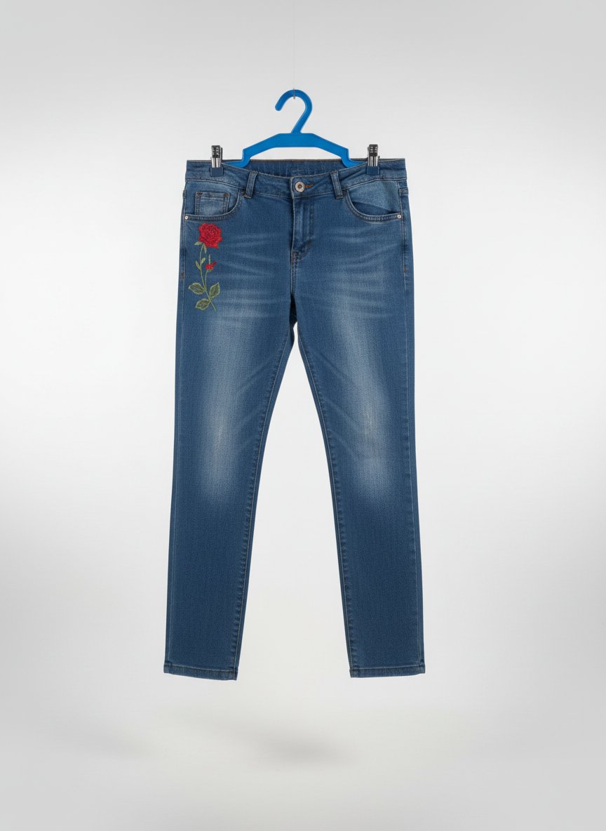Pontalon jean bleu taille 32 de la hurma 