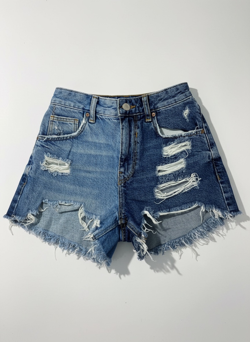 Beach shorts : bershka denim collection