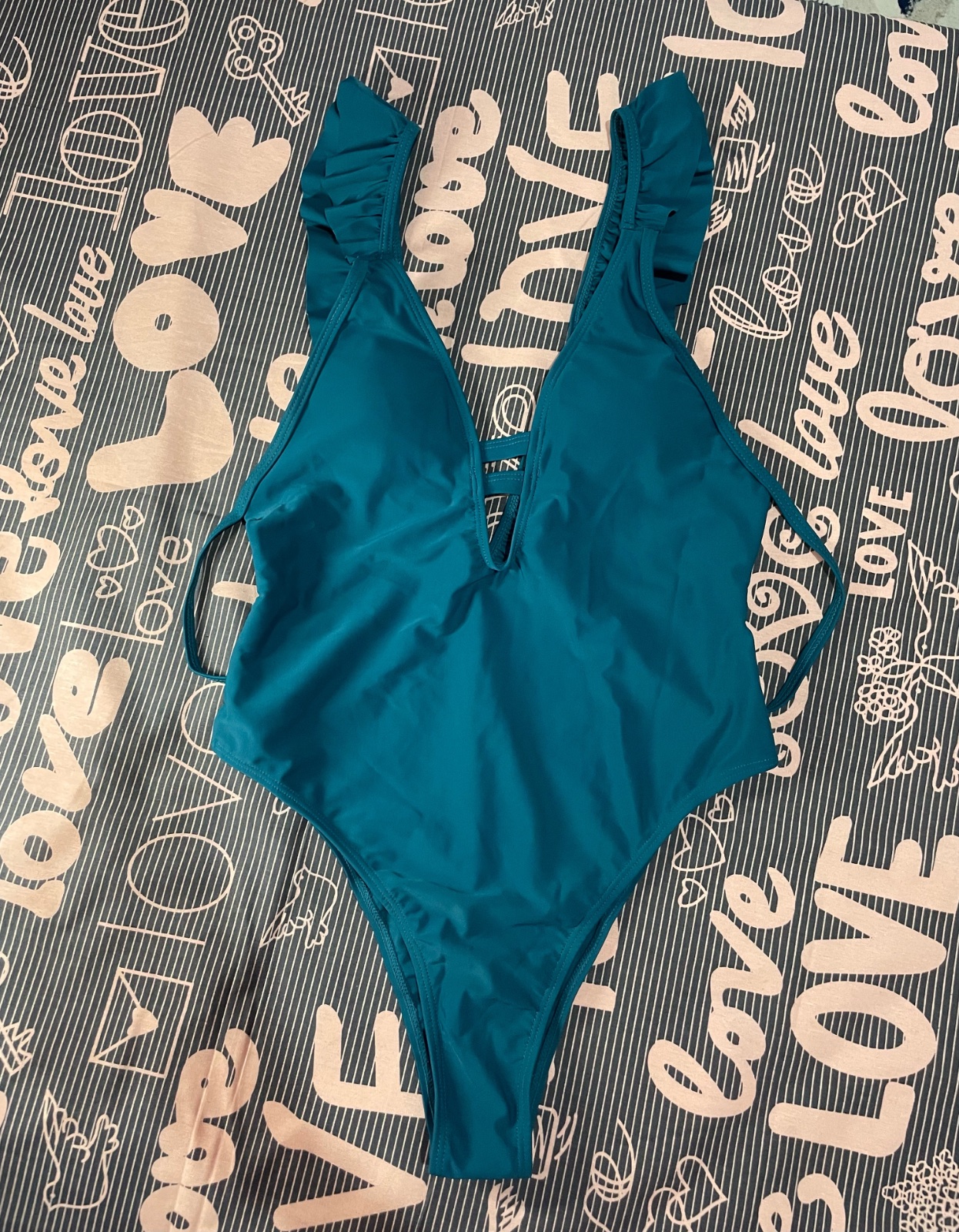 Maillot en bleu 