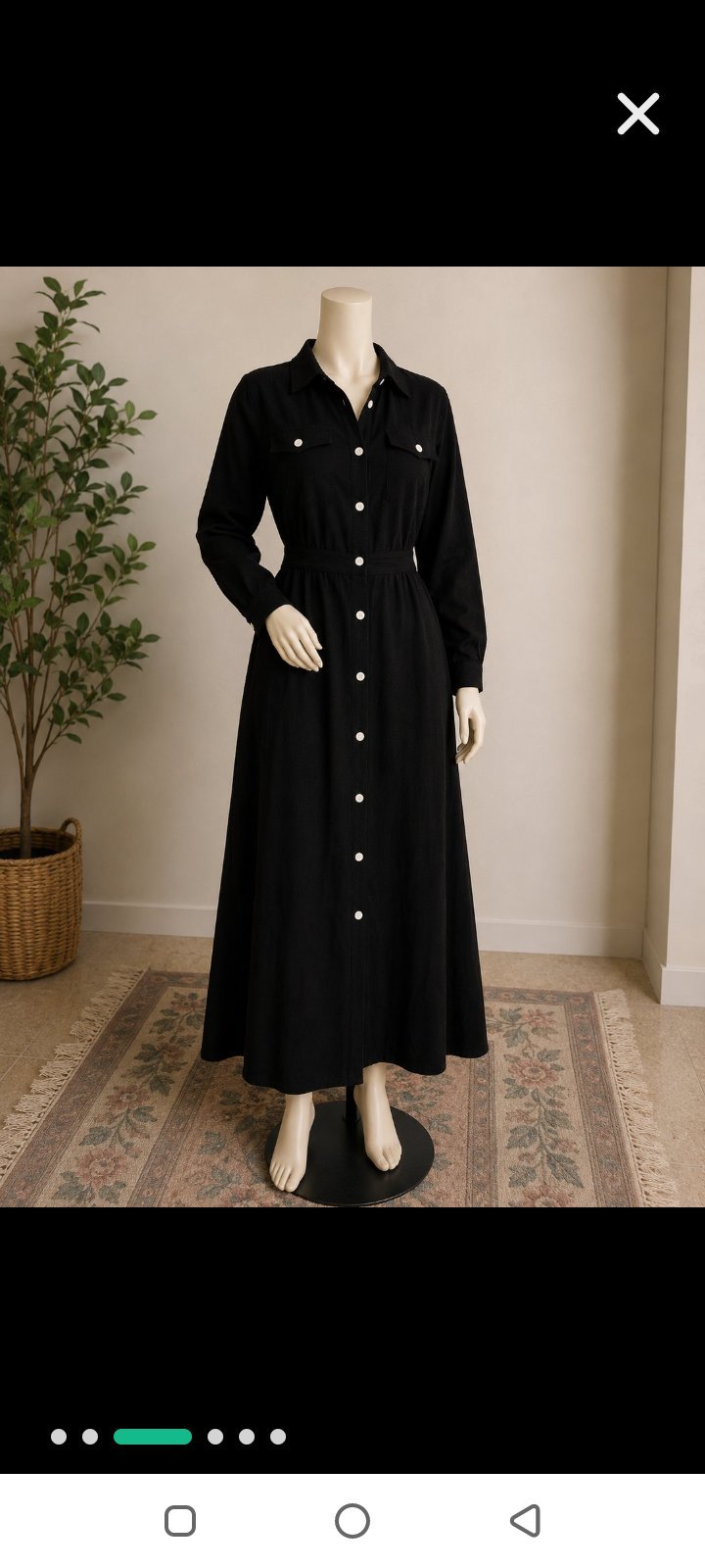 Robe langues noire