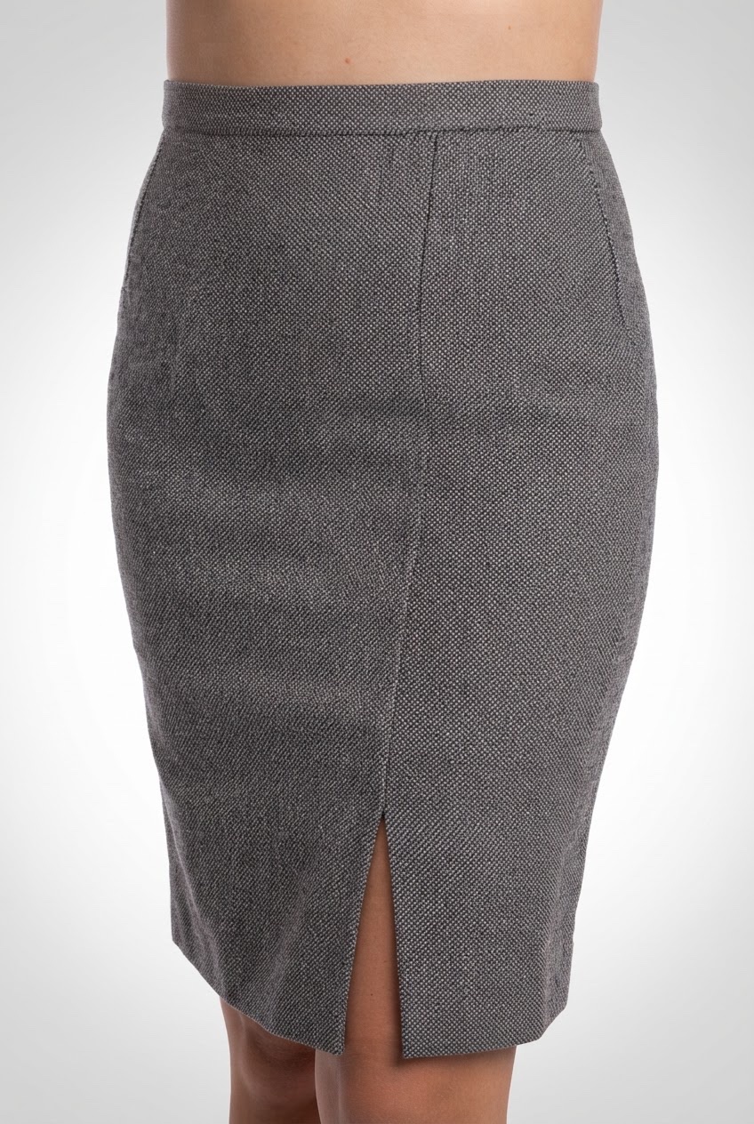 Jupe basic gris