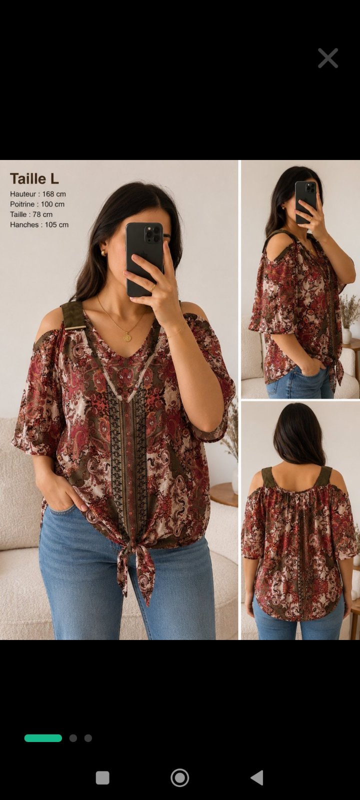 Top taille L wow wow 🤩